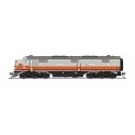 EMD E7A - Standard DC - Stealth Series -- Milwaukee Road 119B (gray, orange, black), N, Broadway Limited Imports 8795