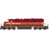 GMDD SD40-2 - Standard DC -- Wisconsin Central (maroon, yellow), N, Intermountain Railway Company 69396