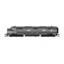 EMD E7A - Standard DC - Stealth Series -- New York Central 4022 (Lightning Stripe 2-Tone Gray), N, Broadway Limited Imports 8796