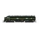 EMD E7A - Standard DC - Stealth Series -- Pennsylvania Railroad 5845A (5-Stripe, Brunswick Green, yellow), N, Broadway Limited I