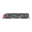 EMD E7A - Standard DC - Stealth Series -- Southern Pacific 6002 (gray, red), N, Broadway Limited Imports 8800