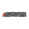 EMD E7A - Standard DC - Stealth Series -- Southern Pacific 6002 (gray, red), N, Broadway Limited Imports 8800