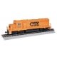 EMD GP40 - Standard DC -- CSX 9704 (MOW Scheme, orange, black), HO, Bachmann Industries 63540