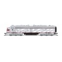 EMD E8A - Standard DC - Stealth Series -- Chicago, Burlington & Quincy 9945B (silver, red), N, Broadway Limited Imports 8845