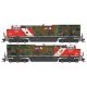 GE ET44C4 Tier 4 - Standard DC - Canadian National - H0 - Walthers 85-497109