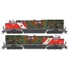 GE ET44C4 Tier 4 - Standard DC - Canadian National - H0 - Walthers 85-497109
