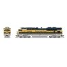 EMD SD70ACe - Standard DC - Stealth -- Florida East Coast 100 (blue, yellow), N, Broadway Limited Imports 8440