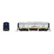 EMD F7B - Standard DC - Stealth -- Santa Fe 351A (Yellowbonnet, silver, yellow, blue), N, Broadway Limited Imports 9278