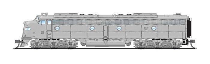 EMD E8A - Standard DC - Stealth Series -- Undecorated, N, Broadway Limited Imports 8856