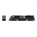 EMD SD70ACe - Standard DC - Stealth -- Norfolk Southern 1047 (black, white Horse Head Logo), N, Broadway Limited Imports 8436