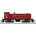 Alco S2 - Standard DC - Master(R) Silver -- Chicago Great Western 9 (maroon, Lucky Strike Logo), HO, Atlas Model Railroad Co. 10