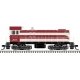 Alco S2 - Standard DC - Master(R) Silver -- St. Louis-San Francisco 297 (Ex-NEO, red, white), HO, Atlas Model Railroad Co. 10003