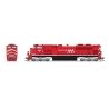 EMD SD70ACe - Standard DC - Stealth -- Vermont Railway 431 (red, white), N, Broadway Limited Imports 8448