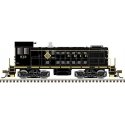 Alco S2 - Standard DC - Master(R) Silver -- Erie 515 (black, yellow), HO, Atlas Model Railroad Co. 10003384
