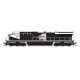 GE AC6000CW - Standard DC - Stealth -- Roy Hill Mining 1017 (black, white), N, Broadway Limited Imports 8601