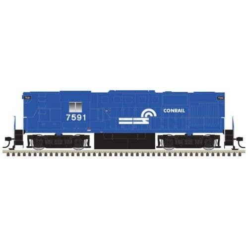 Alco RS11 - Standard DC - Classic Silver -- Conrail 7591 (blue, white), HO, Atlas Model Railroad Co. 10004519