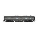 EMD E7B - Standard DC - Stealth Series -- New York Central 4105 (Lightning Stripe 2-Tone Gray), N, Broadway Limited Imports 8797