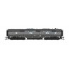 EMD E7B - Standard DC - Stealth Series -- New York Central 4105 (Lightning Stripe 2-Tone Gray), N, Broadway Limited Imports 8797