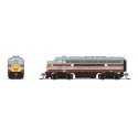 EMD F3A - Standard DC - Stealth -- Delaware, Lackawanna & Western 664 (Restored, gray, maroon, yellow), N, Broadway Limited Impo