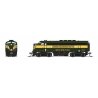 EMD F3A - Standard DC - Stealth -- Seaboard Air Line 4023 (green, yellow, red), N, Broadway Limited Imports 9230