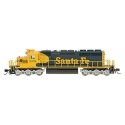 EMD SD40-2 - Standard DC -- Santa Fe (Warbonnet, blue, yellow), N, Intermountain Railway Company 69320