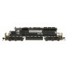 EMD SD40-2 - Standard DC -- Norfolk Southern (black, white, Dashed Frame Stripe), N, Intermountain Railway Company 69326