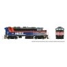 GMDD F59PH - Standard DC -- Metra 99 (blue fade, black, orange, maroon, white), N, Rapido Trains Inc 519020