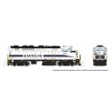 GMDD F59PH - Standard DC -- Metrolink 857 (white, blue stripe), N, Rapido Trains Inc 519015