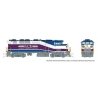 GMDD F59PH - Standard DC -- Altamont Commuter Express 3109 (white, purple, blue), N, Rapido Trains Inc 519002
