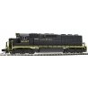 EMD SD45-2 - Standard DC -- Clinchfield (black, yellow), N, Intermountain Railway Company 69557