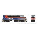 GMDD F59PH - Standard DC -- Metra 97 (blue fade, black, orange, maroon, white), N, Rapido Trains Inc 519018