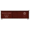 36 Double-Sheathed Wood Boxcar w/Steel Roof - Ends - Straight Underframe - Ki - Delaware & Hudson - H0 - Walthers 112-1410