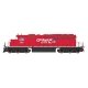 EMD SD40-2 - Standard DC -- Canadian Pacific (Candy Apple Red, white, Dual Flags System Logo), N, Intermountain Railway Company 