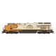 GE ET44 Tier 4 GEVO - Standard DC -- Navajo Mine Railroad (Warbonnet, sand, orange, black), N, Intermountain Railway Company 697