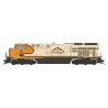 GE ET44 Tier 4 GEVO - Standard DC -- Navajo Mine Railroad (Warbonnet, sand, orange, black), N, Intermountain Railway Company 697