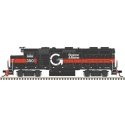 EMD GP39-2 Phase I - Standard DC - Master(R) Silver -- Guilford B&M 358 (gray, orange, white), N, Atlas Model Railroad Co. 40005