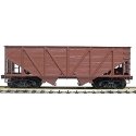 55-Ton Wood-Side 2-Bay Hopper - Kit - Undecorated - H0 - Accurail Inc 2700