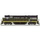 GE U33/36B - Standard DC - Master(R) Silver -- Seaboard Coast Line 1799 (black, yellow), N, Atlas Model Railroad Co. 40005952