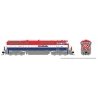GE Dash 8-40CM - Standard DC -- British Columbia Railway 4617 (red, white, blue), N, Rapido Trains Inc 540047
