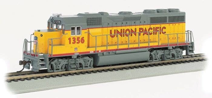 EMD GP40 - Standard DC -- Union Pacific 1356 (Armour Yellow, gray), HO, Bachmann Industries 63534