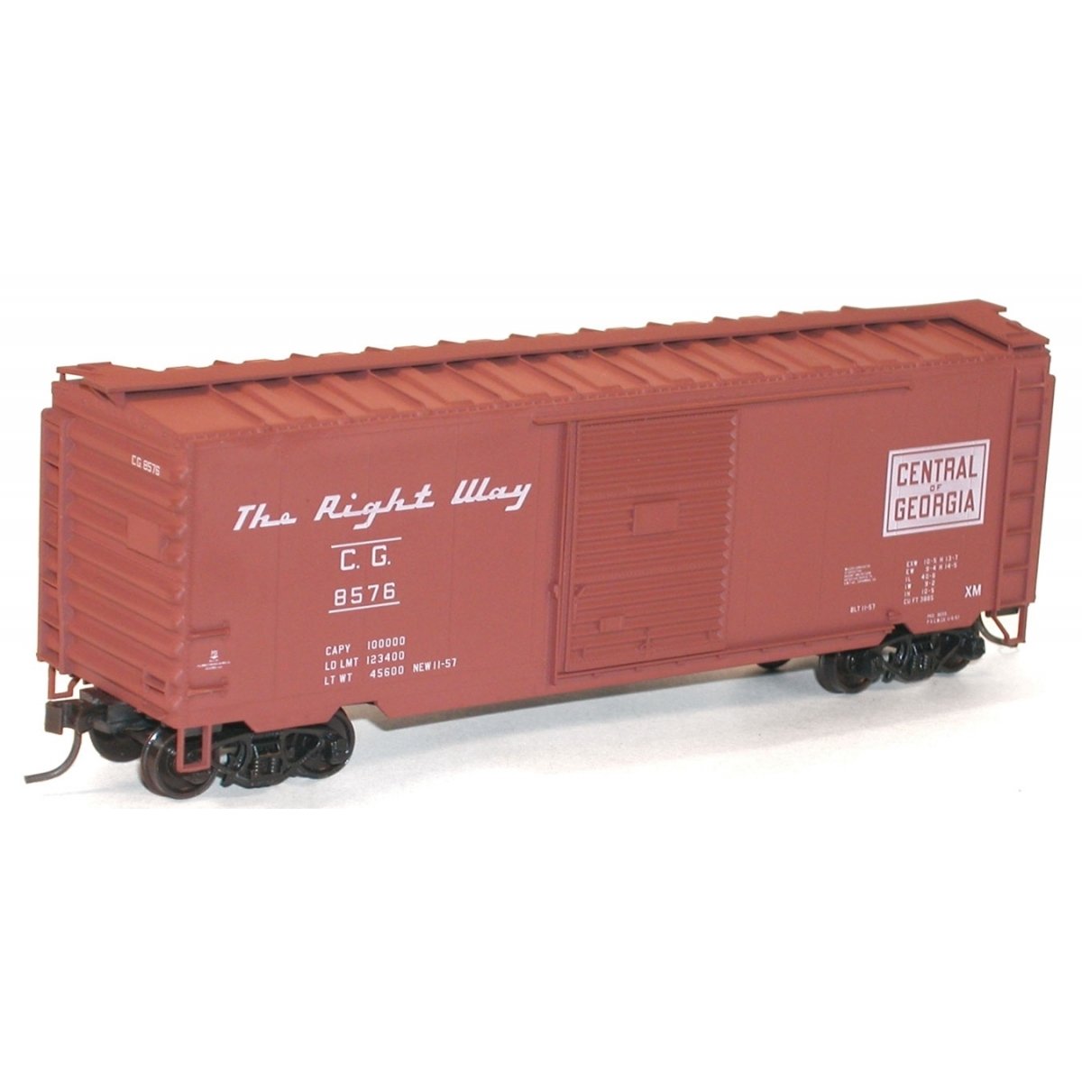40 PS-1 Steel Boxcar - Kit - Central of Georgia - H0 - Walthers 112-3452