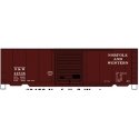 40 PS-1 Steel Boxcar - Kit - Norfolk & Western - H0 - Accurail Inc 3453