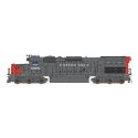 EMD SD40T-2 Tunnel Motor Snoot - Standard DC -- Cotton Belt SSW (gray, red), N, Intermountain Railway Company 69422