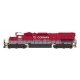 EMD SD40T-2 Tunnel Motor - Standard DC -- RJ Corman (red, gray, white), N, Intermountain Railway Company 69423