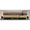 Diesel Baldwin S-12 Switcher - Powered -- Erie Lackawanna 619 (gray & maroon), HO, Bowser/Stewart Hobbies 4934
