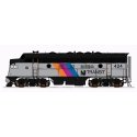 EMD F7A - Standard DC -- NJ Transit (silver, black, orange, purple, blue), N, Intermountain Railway Company 69286
