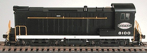Diesel Baldwin S-12 Phase I Powered -- New York Central 1 (Cigar Band), HO, Bowser/Stewart Hobbies 4919