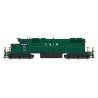 EMD SD38-2 - Standard DC -- Chicago & Illinois Midland (green), N, Intermountain Railway Company 693303
