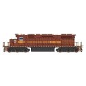 EMD SD38-2 - Standard DC -- Duluth, Missabe & Iron Range (maroon, yellow), N, Intermountain Railway Company 693304
