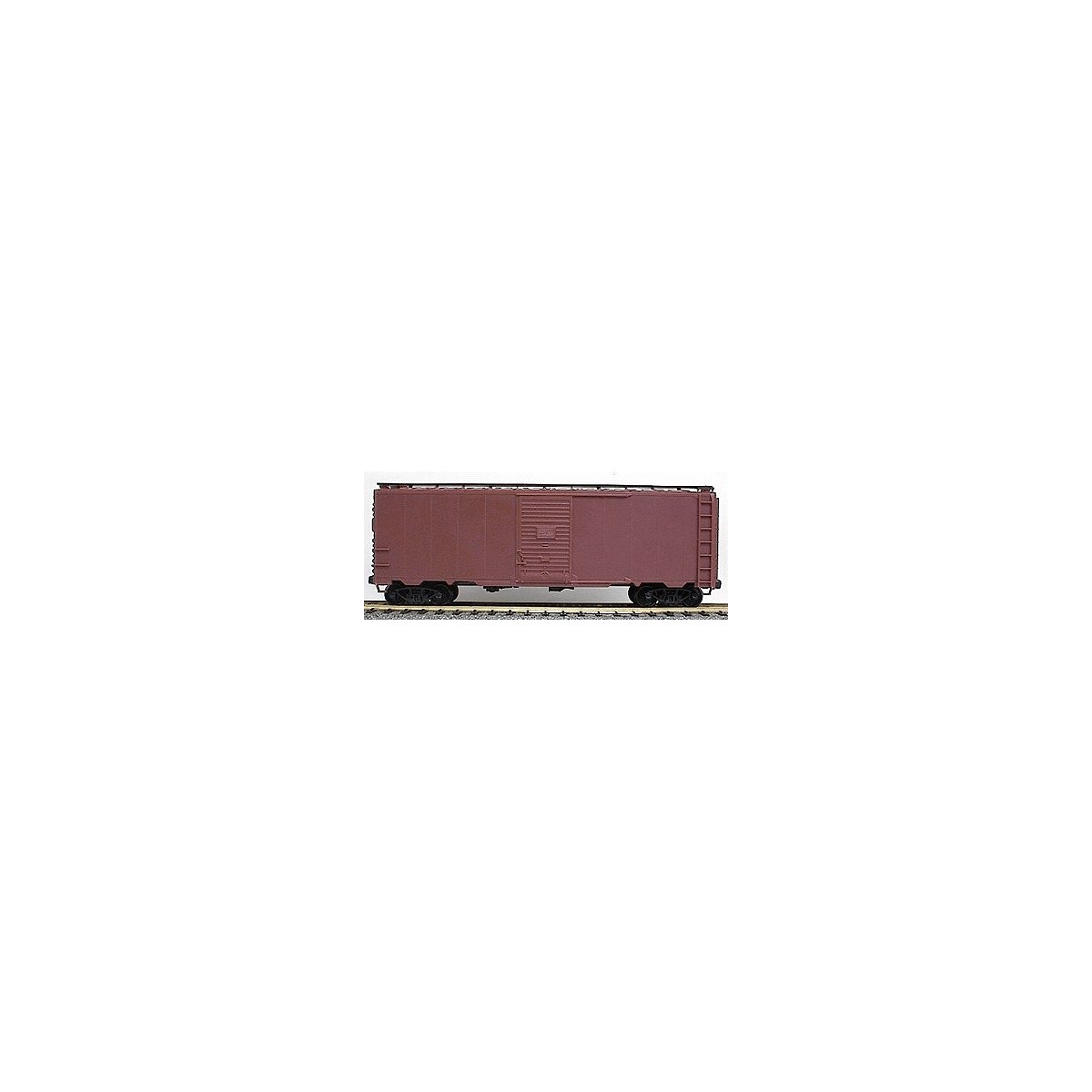 AAR 40 Single-Door Steel Boxcar - Kit - Undecorated - H0 - Walthers 112-3500